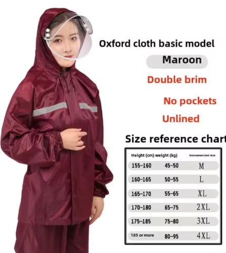 مقاومة للمطر انقسام الدراجة الكهربائية ركوب معطف و...