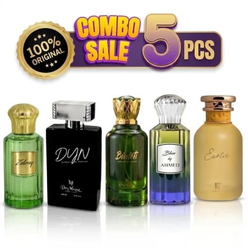 Luxury Perfumes Combo of 5 National Day 2026 Exclusive - 5 x 100ml