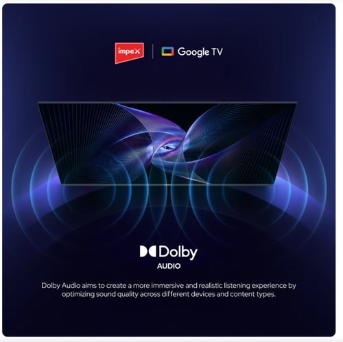 IMPEX|evoQ 55S4QLF3| 55"|4K QLED|GoogleTV|HDR10|12...