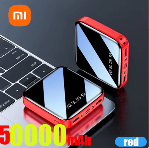Xiaomi 200000 باور بانك صغير mAh، شاحن محمول، شاشة...