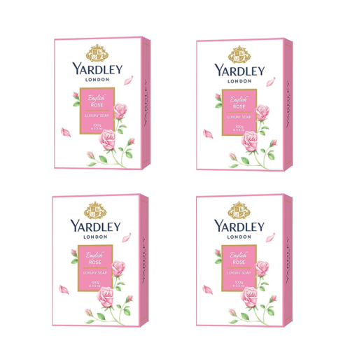 YARDLEY English Rose Soap 100g *4Pcs (4 x 100 g)