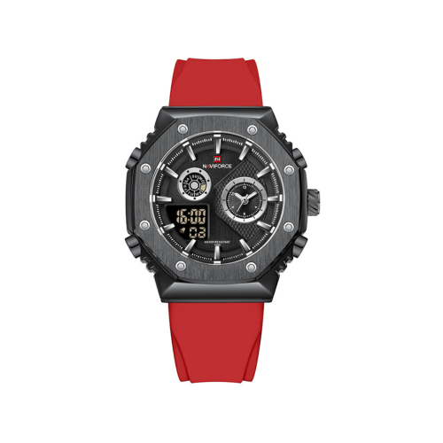ساعه نافيفورس الرياضية الكاجوال المصنوعة من السيلي...