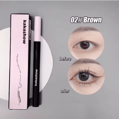 قلم سائل كحل مقاوم للماء ، ناعم وسريع الجفاف ، نحي...