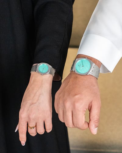 كـبلــز اســتيل باللون الفضي تيفاني