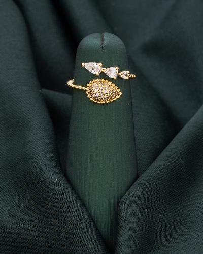 خاتم نسائي تصميم شعاع الجمال يتميز بسهولة التحكم ف...