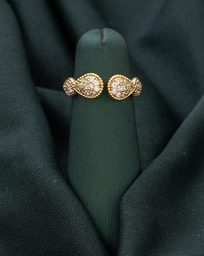 خاتم نسائي ناعم يتميز بسهولة التحكم في المقاس