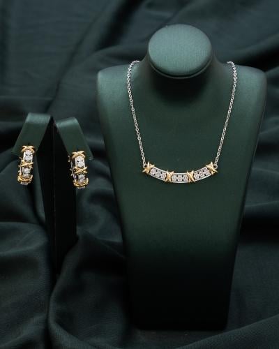 طقم نسائي فاخر لاطلالتك الجذابة في المناسبات المسا...