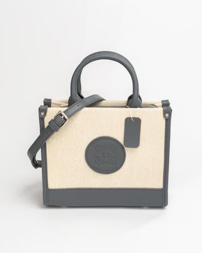 شنطة بيج رصاصي حجم صغير