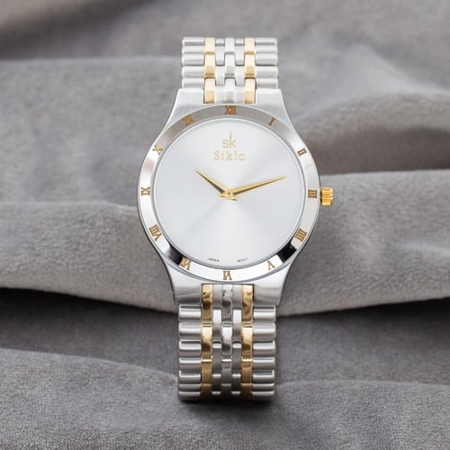 ساعة استيل باللون المكس