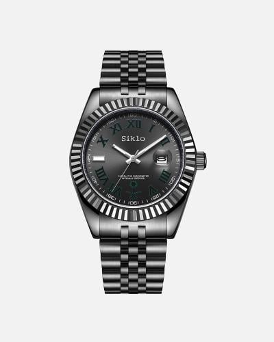 الساعة العملية التي تناسب كل الأوقات باللون الرصاص...