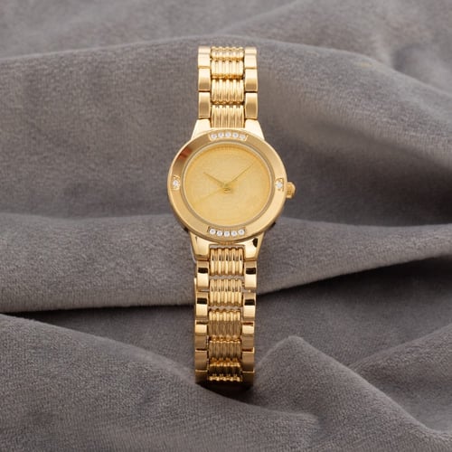 ساعة نسائية حصريه بتصميم الجنيهات للميناء الداخلي