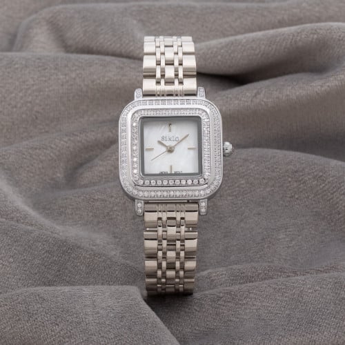 ساعة نسائية ستيل باللون الفضي