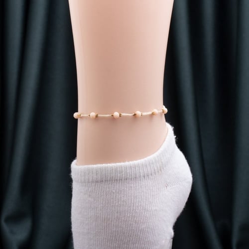 خلخال نسائي باالوان متعدده