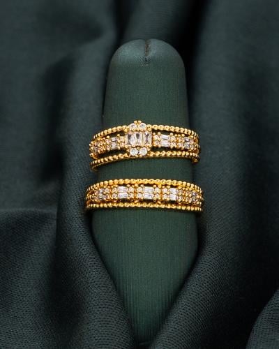 اختيارك لهذا الخاتم يعكس جمال أناقتك وجاذبيتك