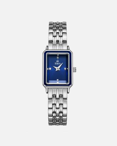 استيل باللون الفضي ميناء كحلي