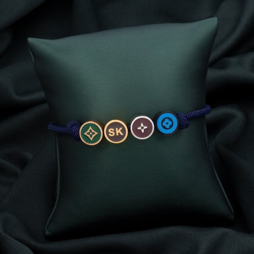 اسوارة رجالية باللون الكحلي