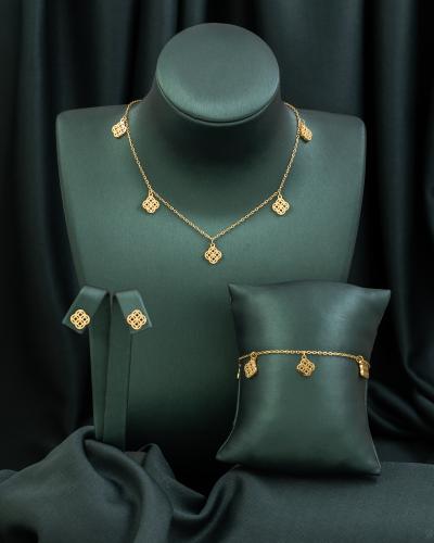 طقم مثل الحلقات الكوكبية الملساء المندمجة إلى الأب...