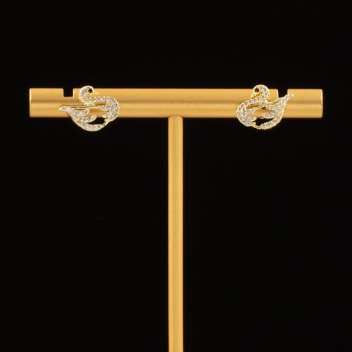 حلق بتصميم فاتن ذهبي