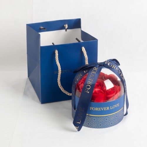 تغليف اكسسوارات مزهرية ورد أنيقة من ورد الجوري الأ...