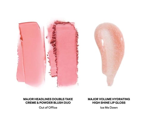 Patrick's Glow and Gloss Set: Major Headlines Blus...