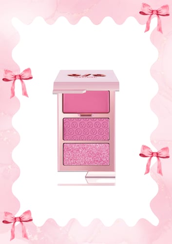 Cheek Clapper 3D Blush Trio Palette (Attention See...