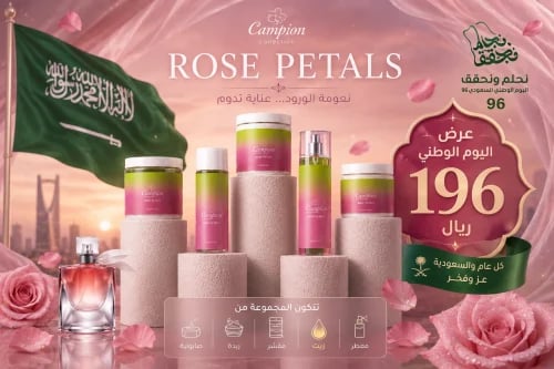 مجموعة روز بيتلز (5منتجات عرض اليوم الوطني)