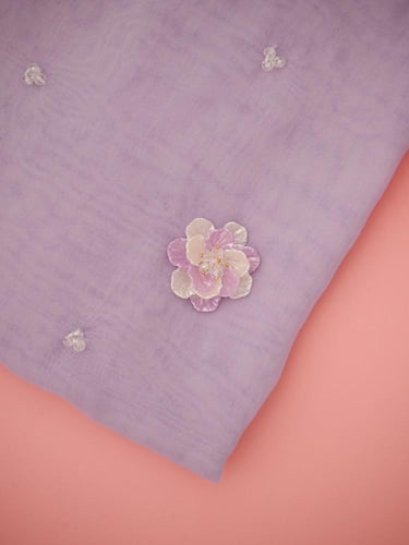 Purple Acrylic Bloom