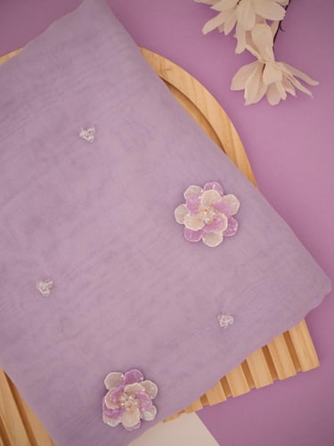 Purple Acrylic Bloom