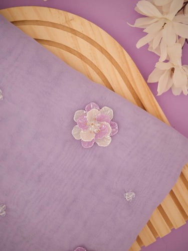 Purple Acrylic Bloom