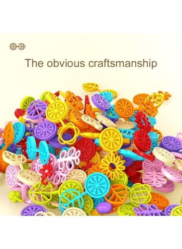 مجموعة ألعاب بناء ربط الزهور والطبيعة - أكثر من 20...