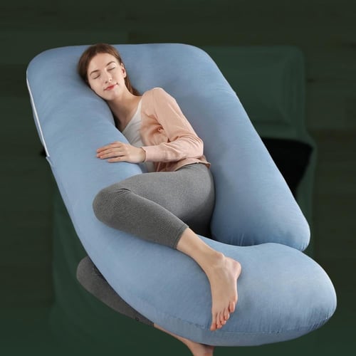 وسائد للحريم حاملة بشكل حرف G لون سماوي