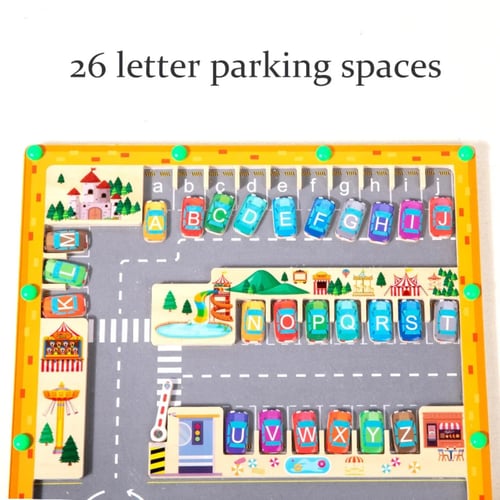 لعبة متاهة مواقف السيارات المغناطيسية