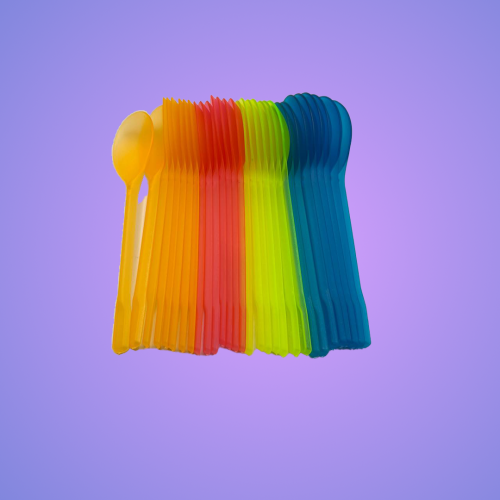 ملاعق ملونة (30 حبة)