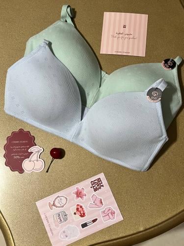 مجموعة برا يوميّة (قطعتين) بدون كلوت مقاس 38B