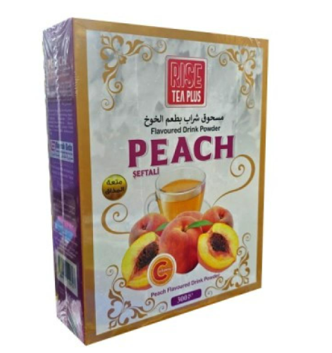 رايز مسحوق شرب طعم الخوخ 300 جرام