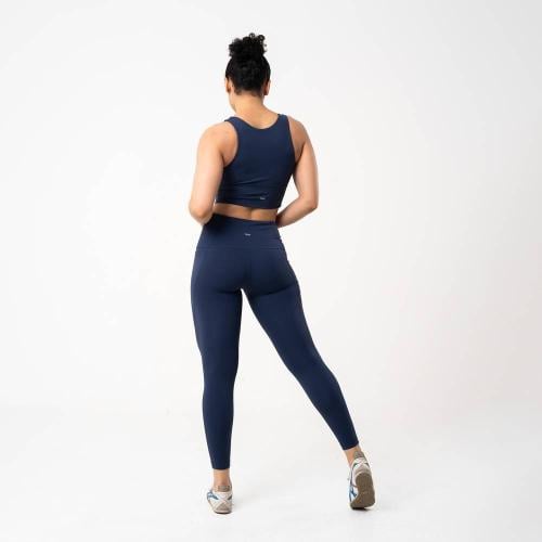 High waisted 24" Seam Leggings