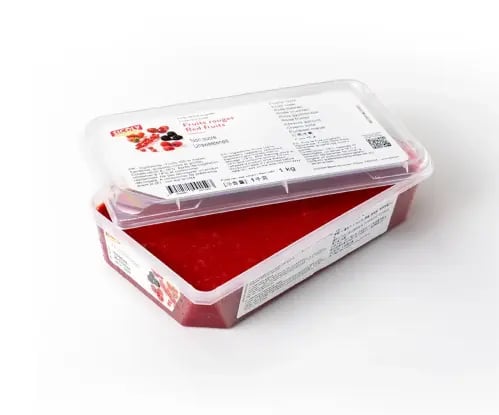 Sicoly Red fruits Puree 1 Kg | 1 kg red fruits mas...