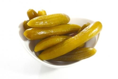The comfort pickled baby cucumber