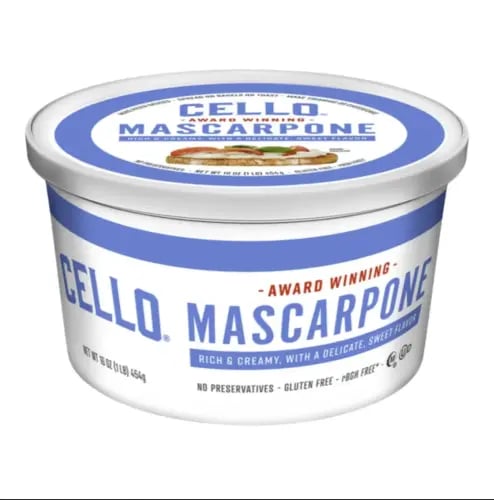 Cello Mascarpone cheese 454 grams