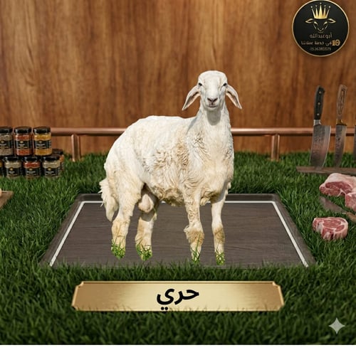 ذبيحة حري بلدي طازج - شامل الذبح والتغليف والتوصيل...