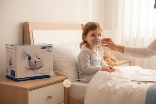 جهاز أمرون بخار أستنشاق البخار مع جهاز غسيل الأنف...