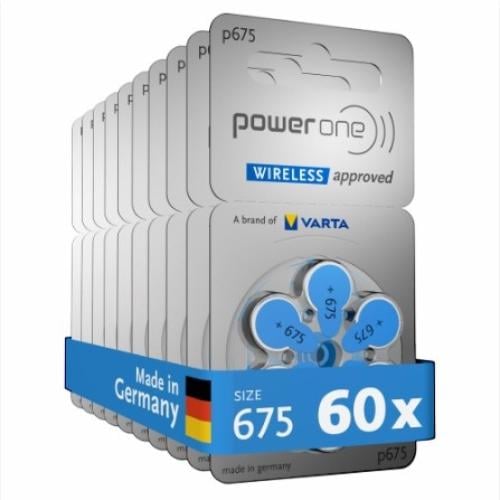 بطاريات للأجهزة المساعدة على السمع مقاس ( 675 )