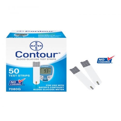 شرائط كونتور لقياس مستوي السكر في الدم