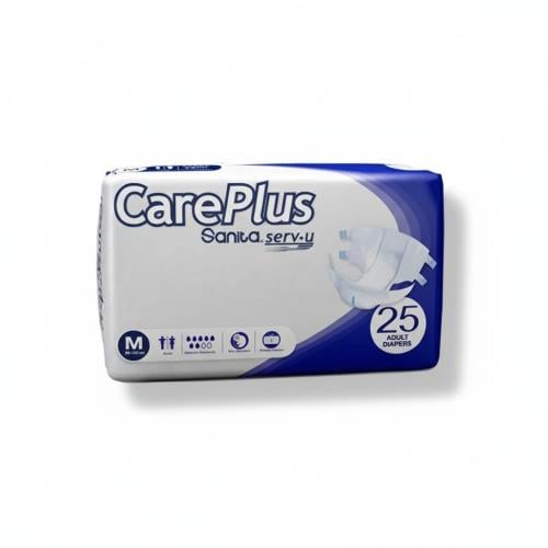 حفائض كير بلس للبالغين 25 حفاض M
