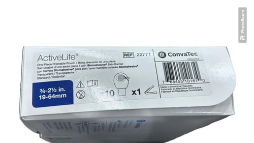 كيس مع قاعدة براز مفتوح كونفاتيك Convatec