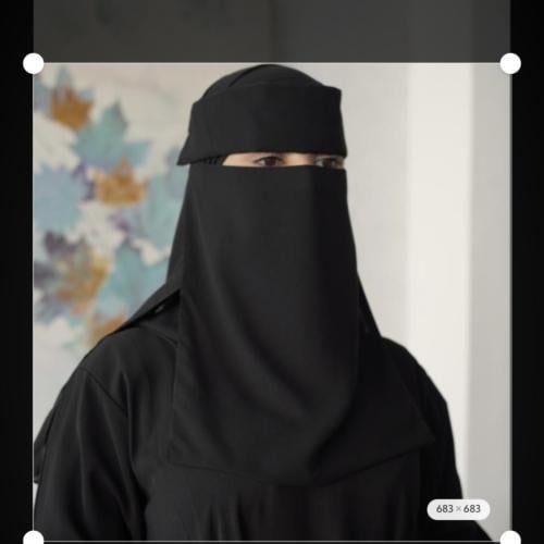 عرض 3نقاب بمرد اسلامي طويل مشبك