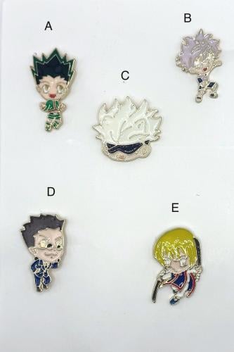 دبوس شخصيات هنتر هنتر