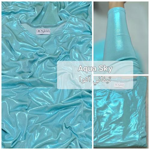 فستان للثوب لامع metallic
