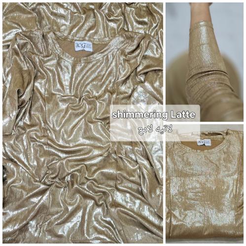 فستان لامع metallic 7