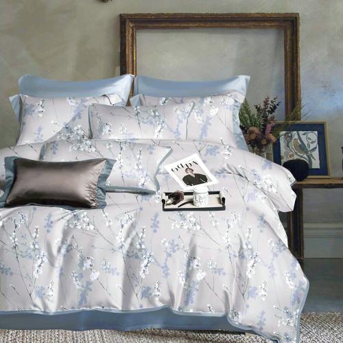 مفارش صيفية قطن ساتين مزدوج - 9 قطع - 300 غرزة - س...